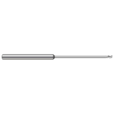 Miniature End Mill - 3 Flute - Square, 0.0930 (3/32), Overall Length: 4